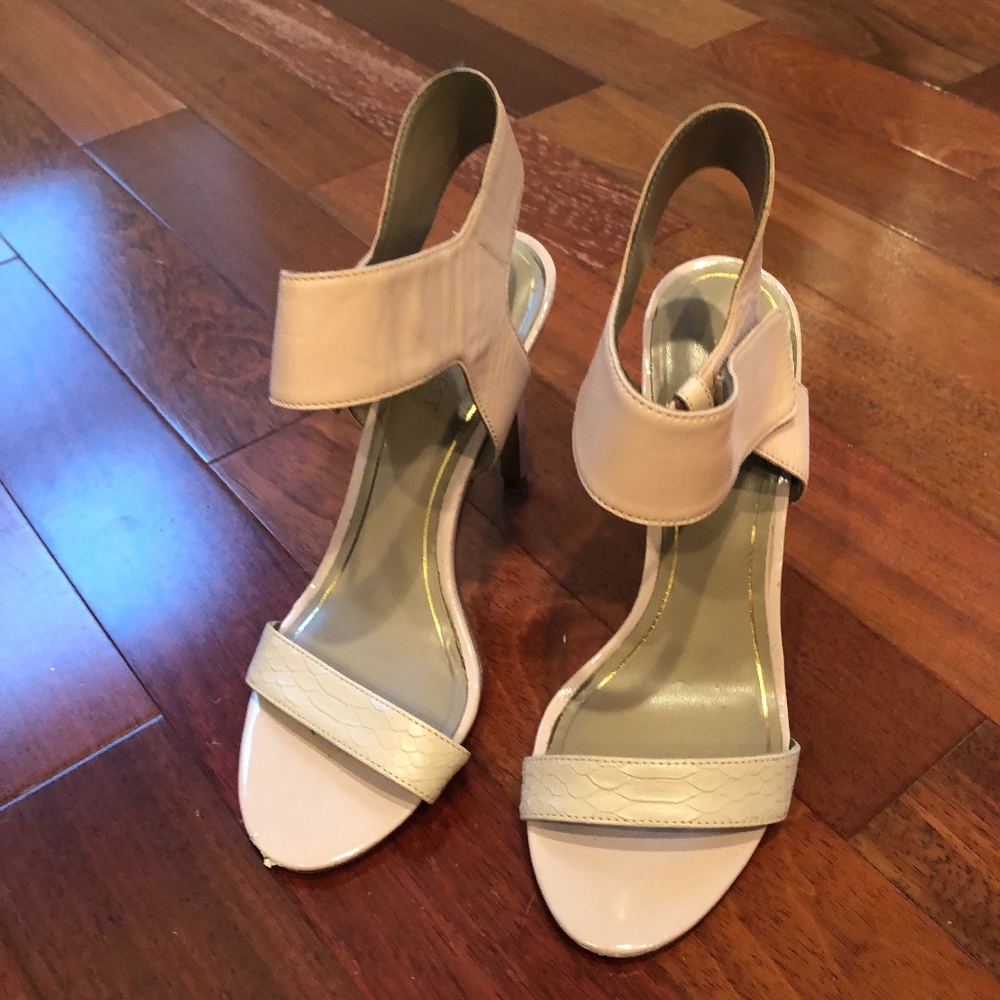 Nude Nine West Heels